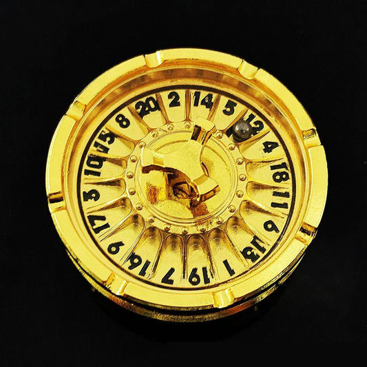 D20 Spinner dice for DND, 7-in-1 Metallic Dragon Dice Set with Gift Case for Dungeons & Dragons and RPG Gifts.