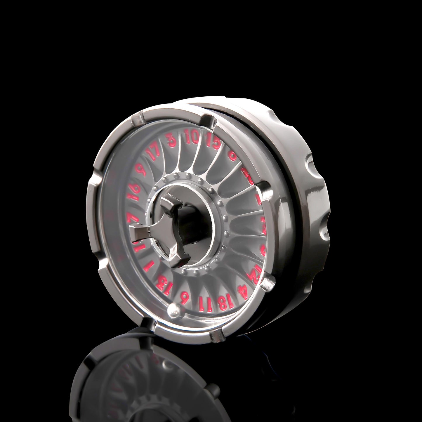 D20 Spinner dice for DND, 7-in-1 Metallic Dragon Dice Set with Gift Case for Dungeons & Dragons and RPG Gifts.